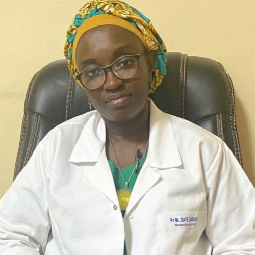 Treasurer of the association: Prof. Magatte Gaye Sakho